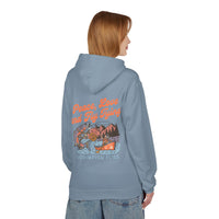 Thumbnail for Ladies- Happy Trout Fleece Hoodie