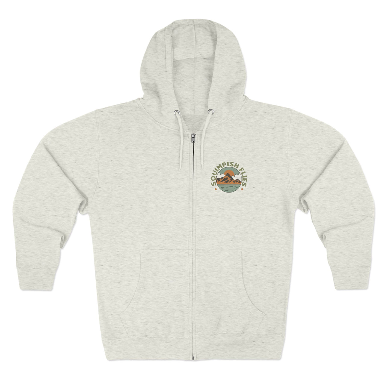 Peace Love & Fly Tying Full-Zip Hoodie