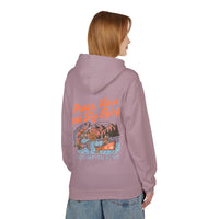 Thumbnail for Ladies- Happy Trout Fleece Hoodie