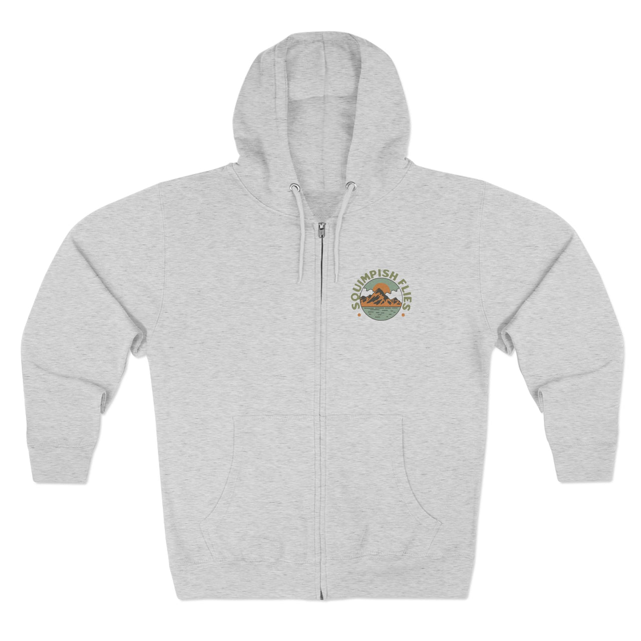 Peace Love & Fly Tying Full-Zip Hoodie