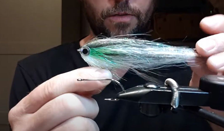 1/0 Hook Squimpish Hair Hollow Fly Streamer to catch Fish 